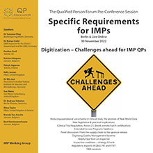 Full Day Pre-Conference Specific Requirements for IMPs